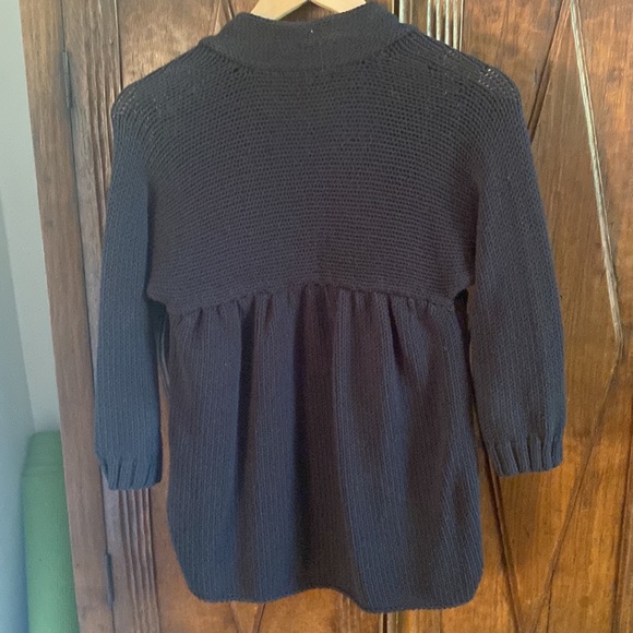 Vince chunky knit black cotton blend cardigan - Picture 5 of 8